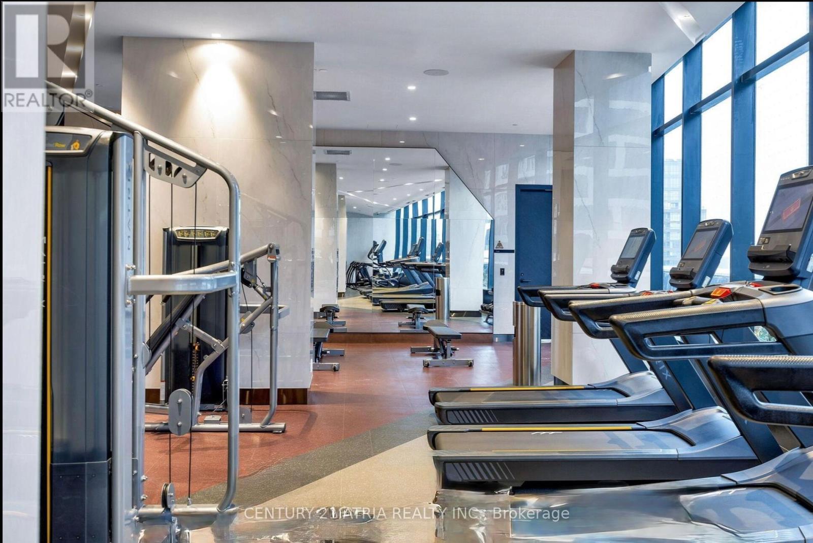 1801 - 470 Front Street W, Toronto, ON - Indoor Photo Showing Gym Room