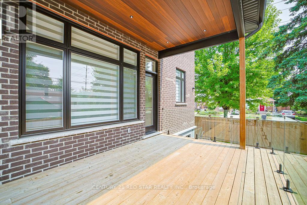 1 Frankwood Road, Toronto, ON - Outdoor With Deck Patio Veranda With Exterior