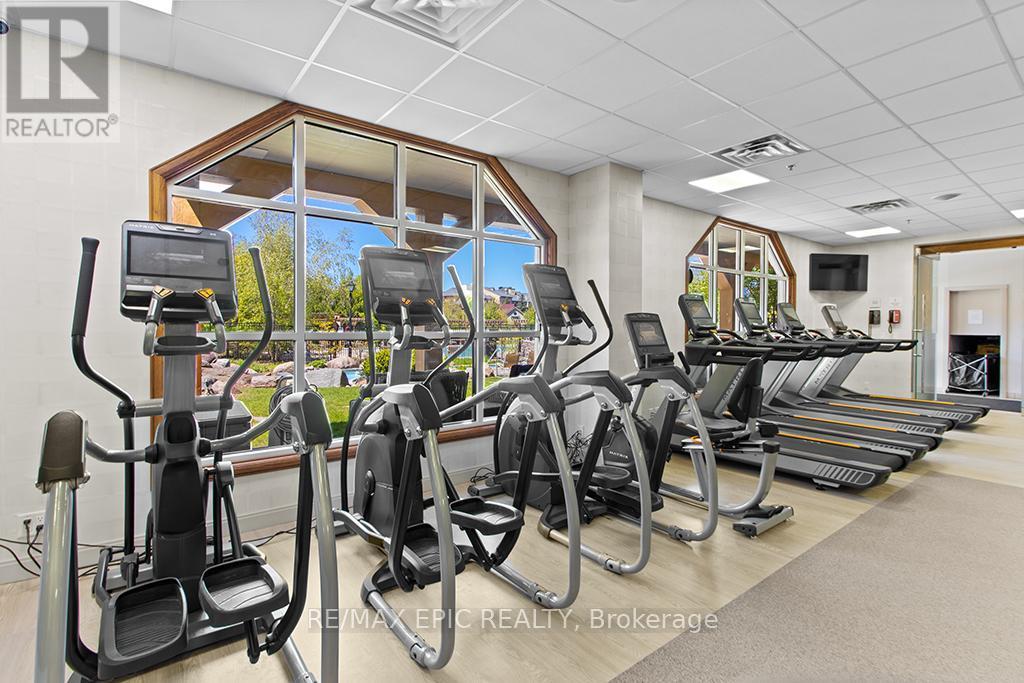 #252 - 220 Gord Canning Drive, Blue Mountains, ON - Indoor Photo Showing Gym Room