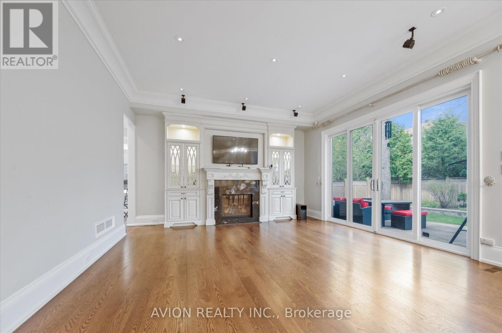 26 Danville Drive, Toronto, ON - Indoor Photo Showing Living Room With Fireplace
