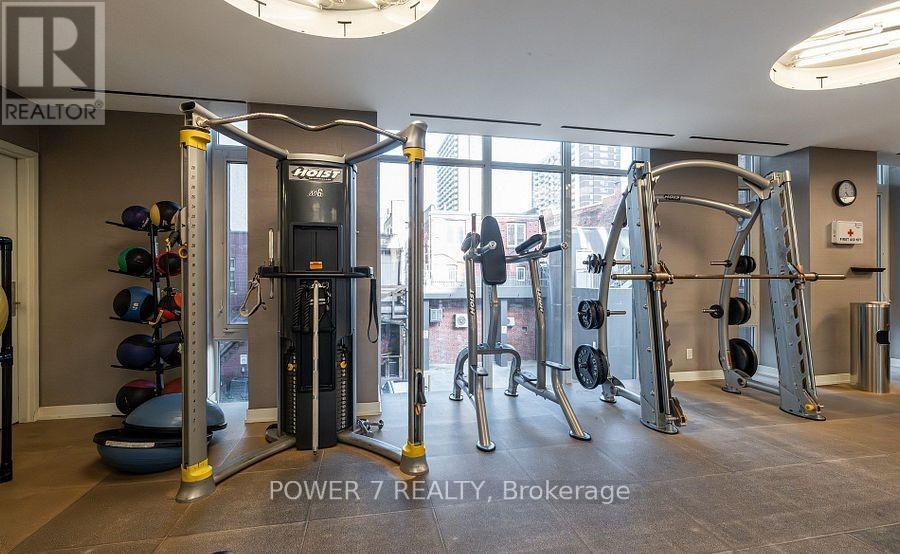 603 - 75 St Nicholas Street, Toronto, ON - Indoor Photo Showing Gym Room