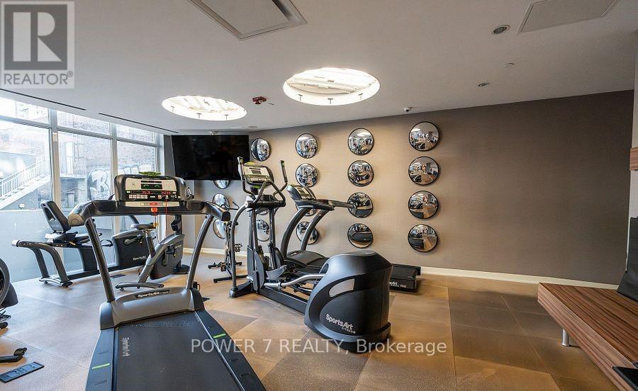 603 - 75 St Nicholas Street, Toronto, ON - Indoor Photo Showing Gym Room