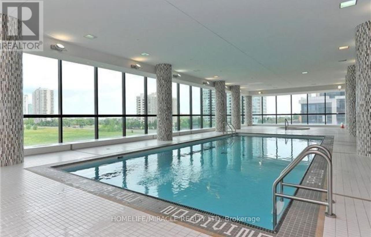 1406 - 3985 Grand Park Drive, Mississauga, ON - Indoor Photo Showing Other Room With In Ground Pool
