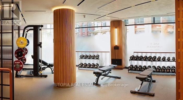 1017 - 7 King Street E, Toronto, ON - Indoor Photo Showing Gym Room