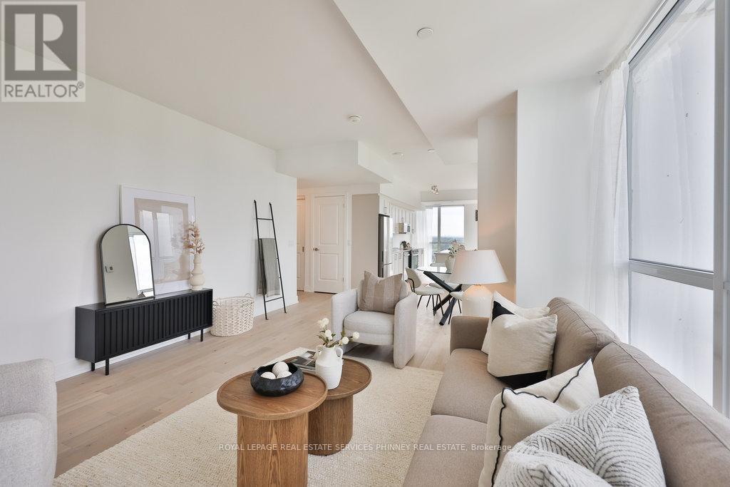 1207 - 1063 Douglas Mccurdy Common, Mississauga, ON - Indoor Photo Showing Living Room