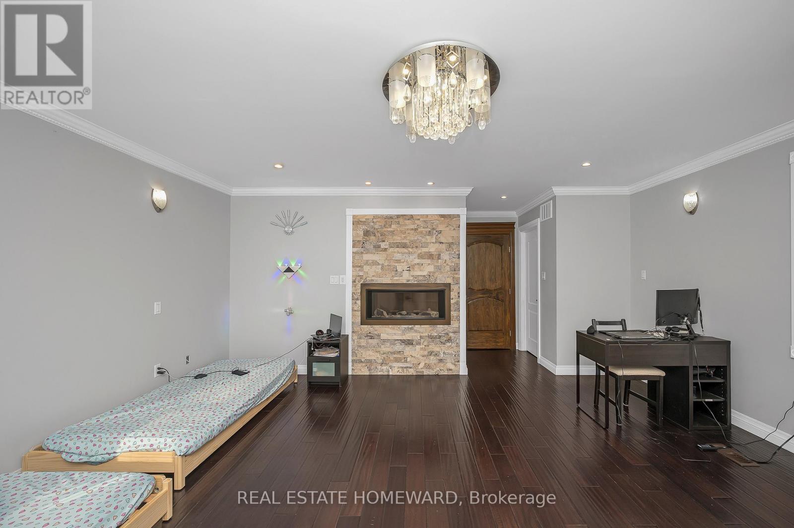 Main2Nd - 71 Paisley Avenue N, Hamilton, ON - Indoor With Fireplace