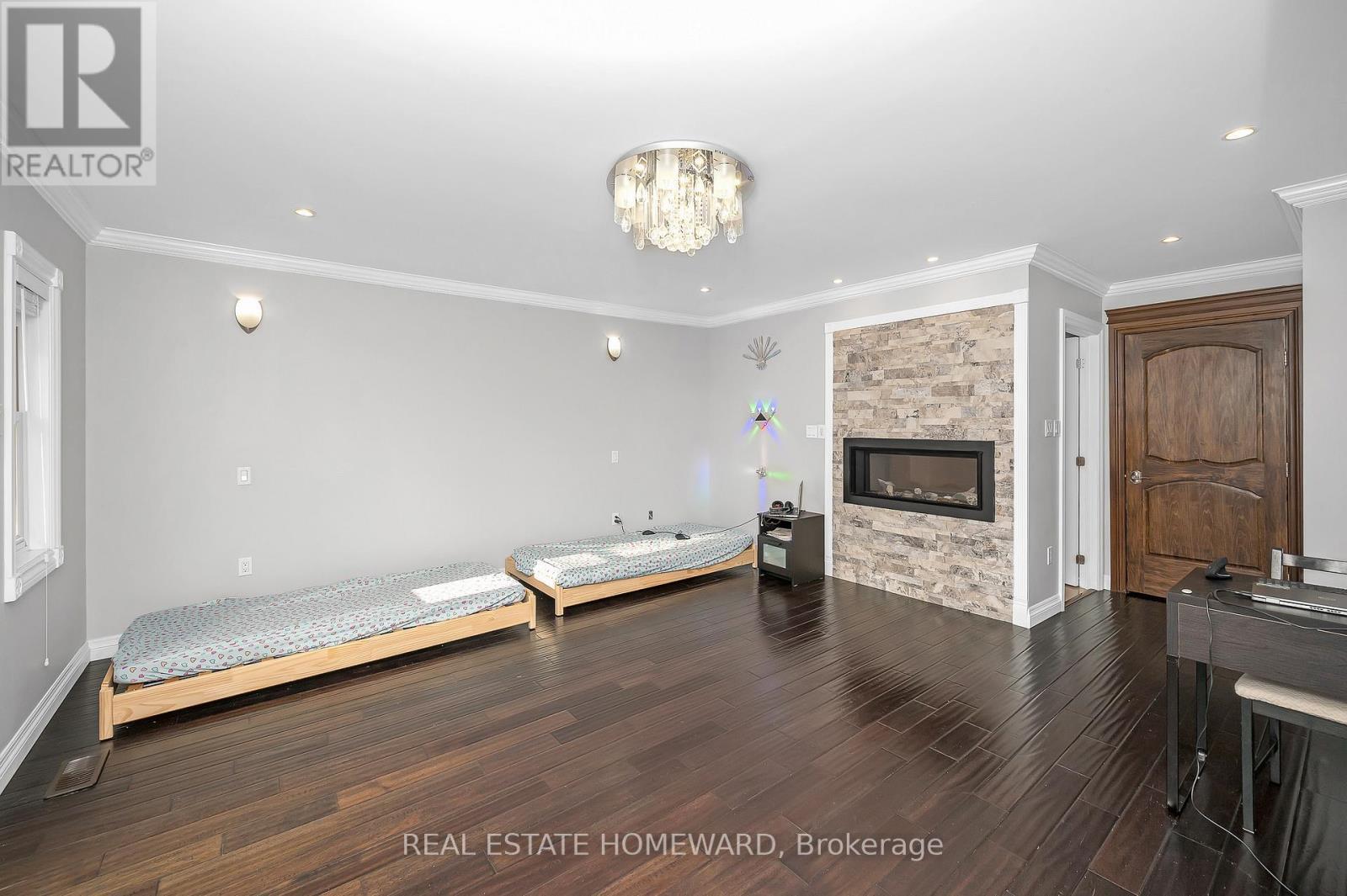 Main2Nd - 71 Paisley Avenue N, Hamilton, ON - Indoor With Fireplace