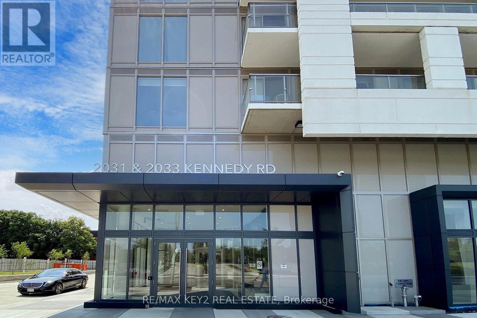 1901 - 2033 Kennedy Road, Toronto, ON - Outdoor With Balcony