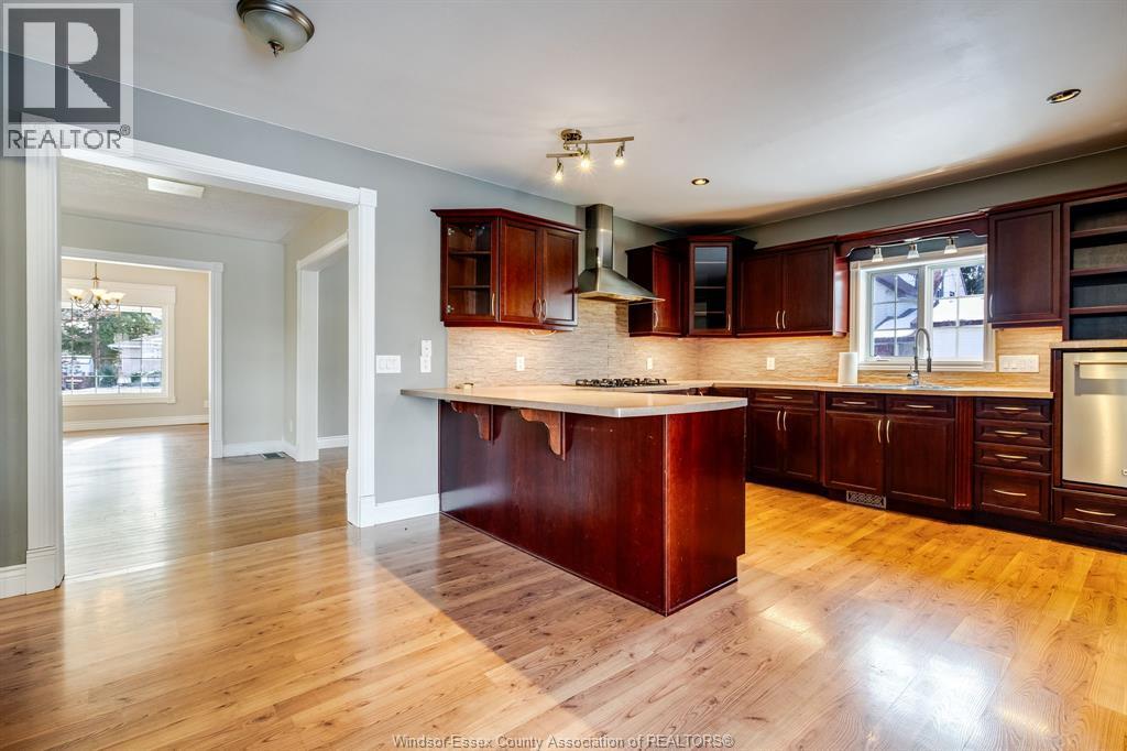 30 Mill Street East, Kingsville, ON - Indoor Photo Showing Kitchen With Double Sink