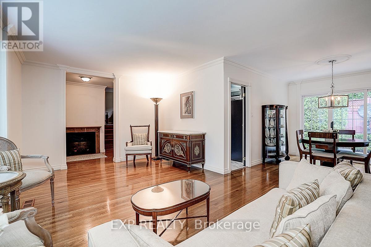 62 Kempsell Crescent, Toronto, ON - Indoor Photo Showing Living Room With Fireplace