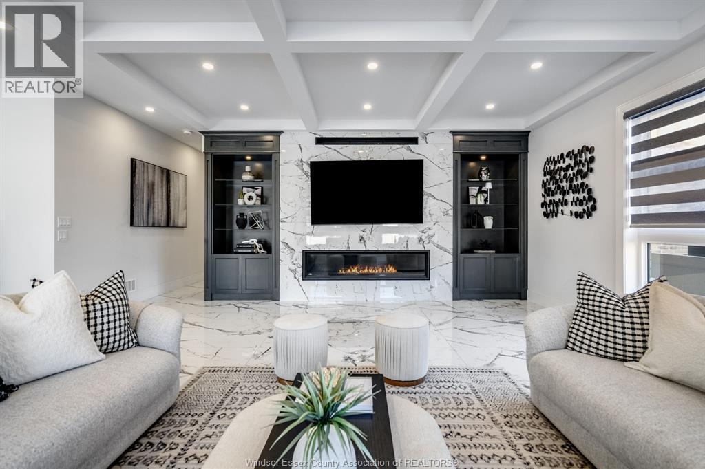311 Water, Lakeshore, ON - Indoor Photo Showing Living Room With Fireplace