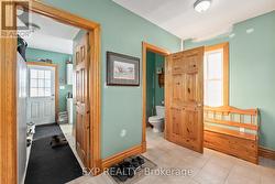 Powder Room On Main Level -