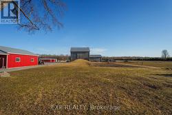 Large Barn & Fenced Animal Pastures -