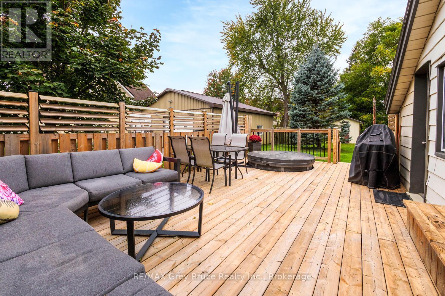 13 King Street, Brockton, ON - Outdoor With Deck Patio Veranda With Exterior