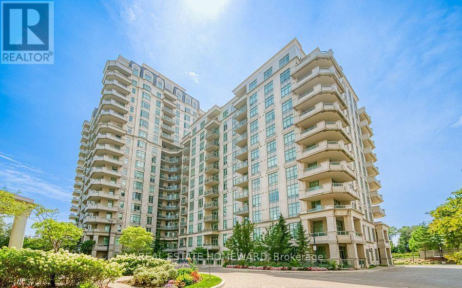 Beautifully maintained gardens - 206 - 10 Bloorview Place, Toronto, ON - Outdoor With Balcony With Facade