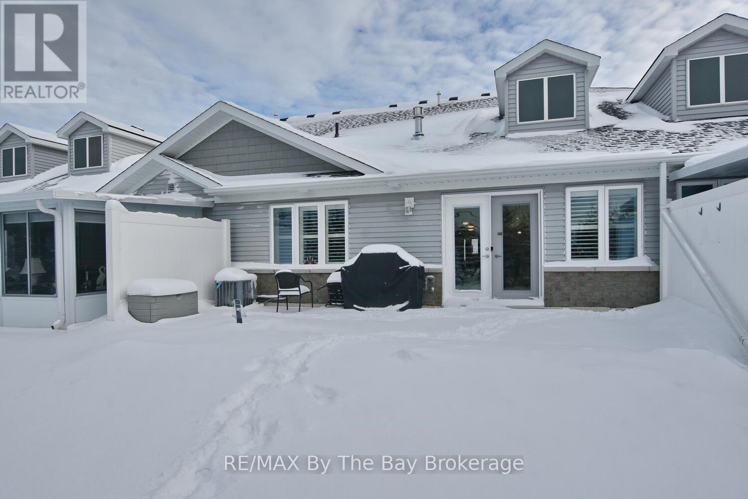 Back Patio Area From you French Doors - 30 Ivy Crescent, Wasaga Beach, ON - Outdoor With Facade