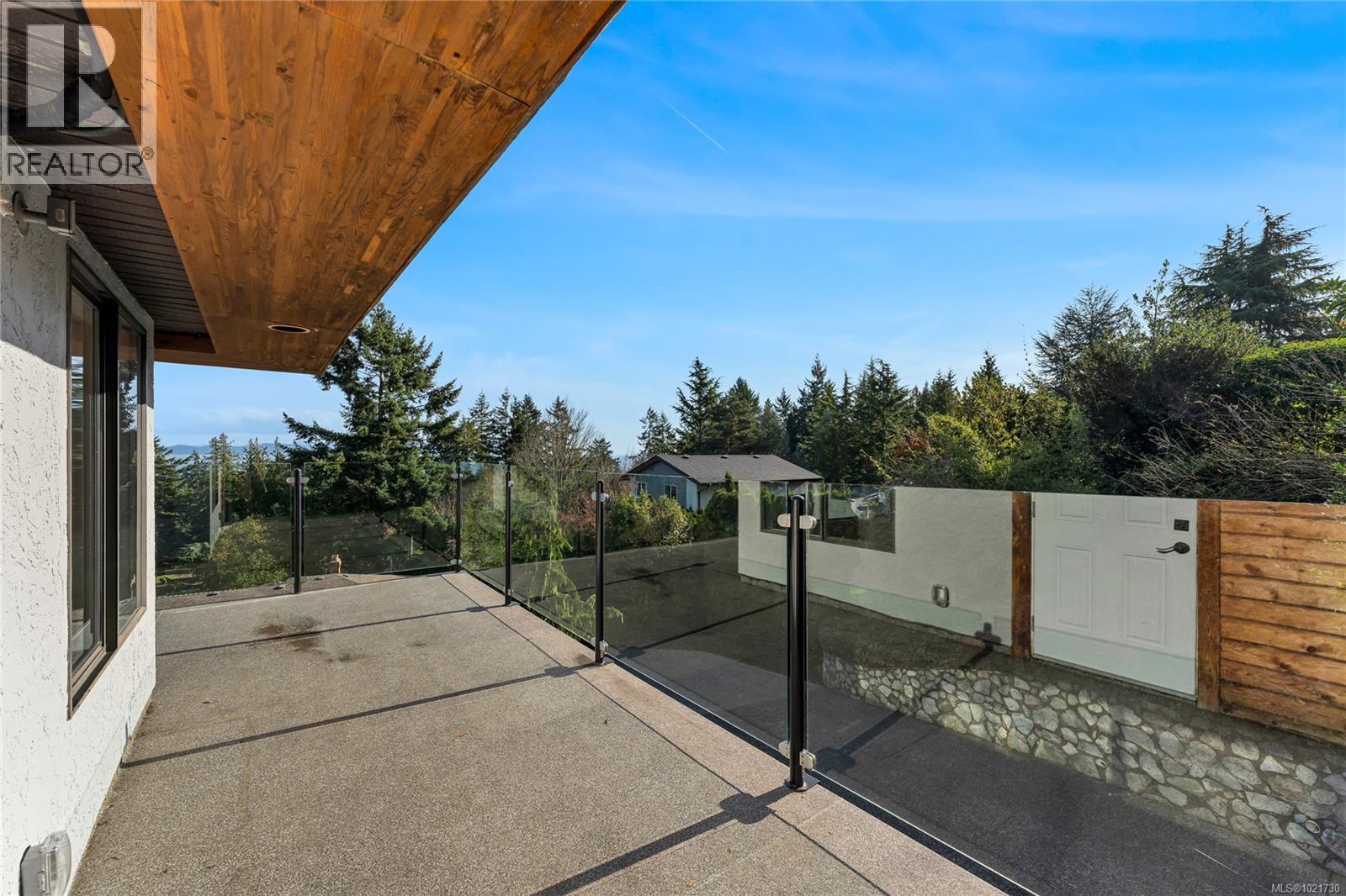View from front deck - 5198 Beckton Rd, Saanich, BC - Outdoor