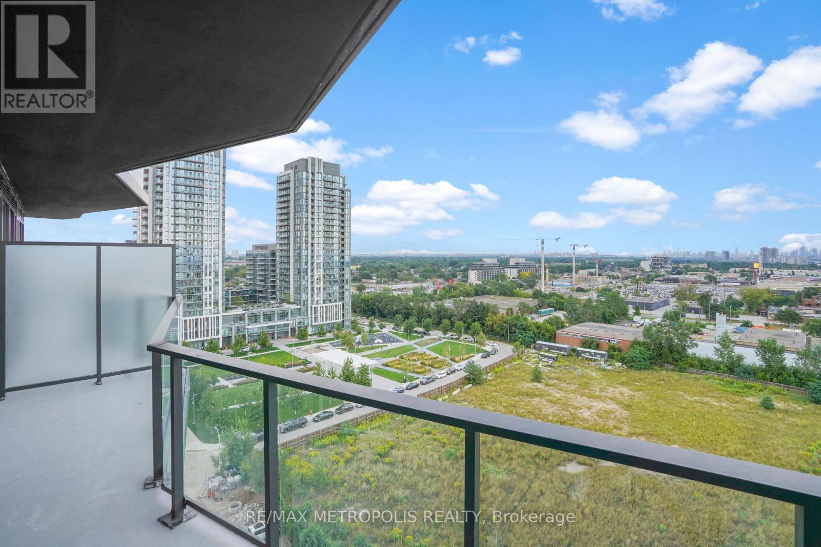 1205 - 36 Zorra Street, Toronto, ON - Outdoor With Balcony With View