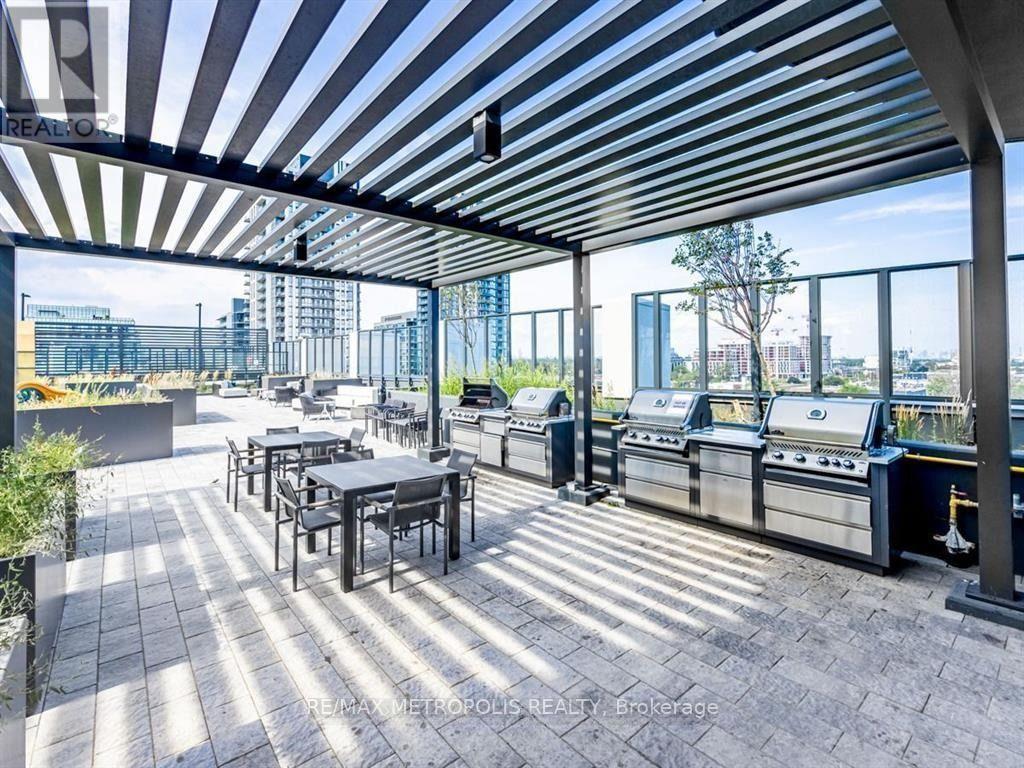 1205 - 36 Zorra Street, Toronto, ON - Outdoor With Deck Patio Veranda