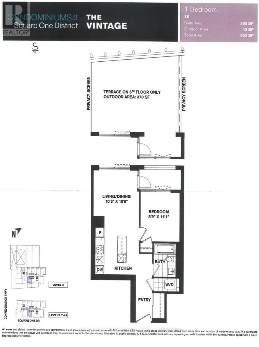 floor plan - 3306 - 395 Square One Drive, Mississauga, ON - Other