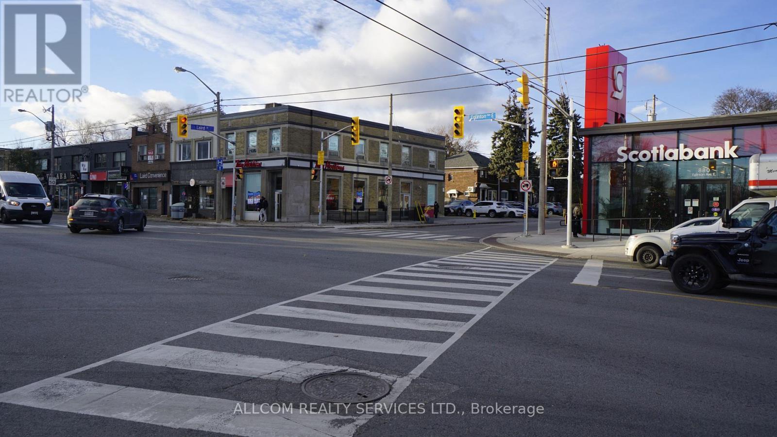 S/E corner view - 876 Eglinton Avenue E, Toronto, ON