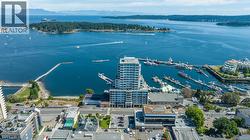 Aerial view of the Pacifica building. -