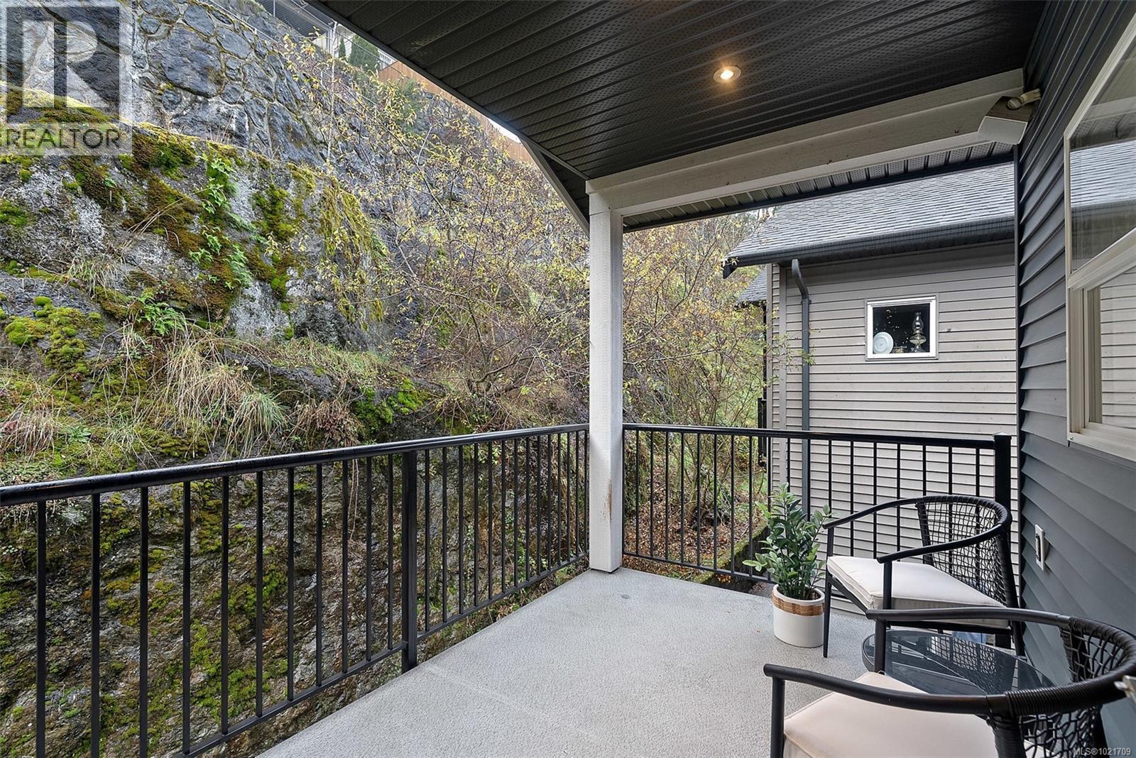 View of balcony - 883 Wild Ridge Way, Langford, BC - Outdoor With Exterior