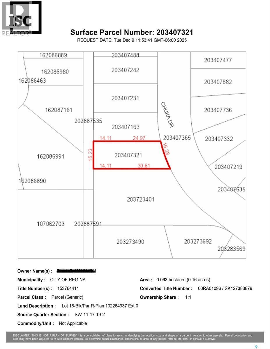 4614 Chuka Drive, Regina, SK