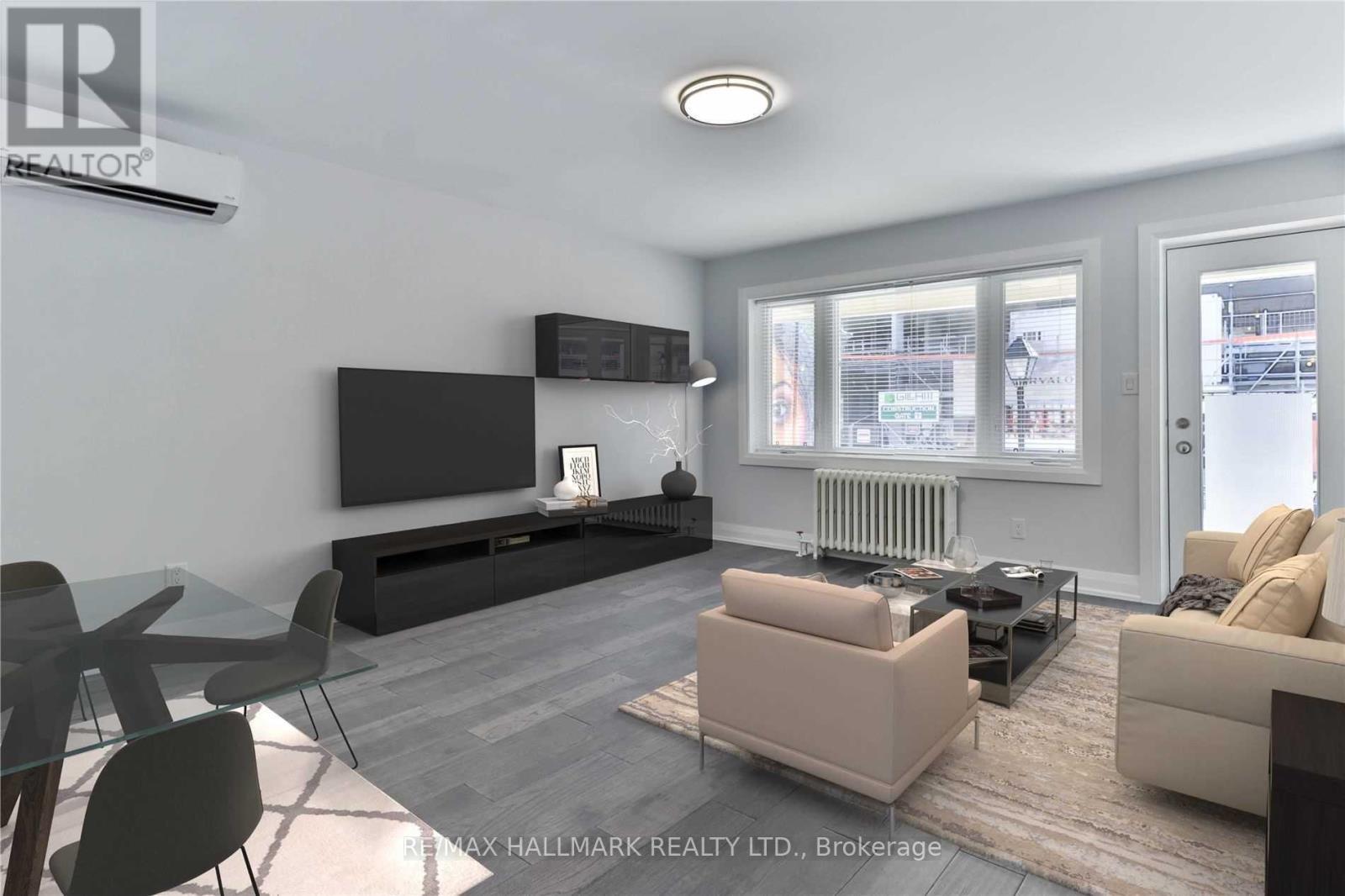 Virtually Staged - Main - 880 College Street, Toronto, ON - Indoor Photo Showing Living Room