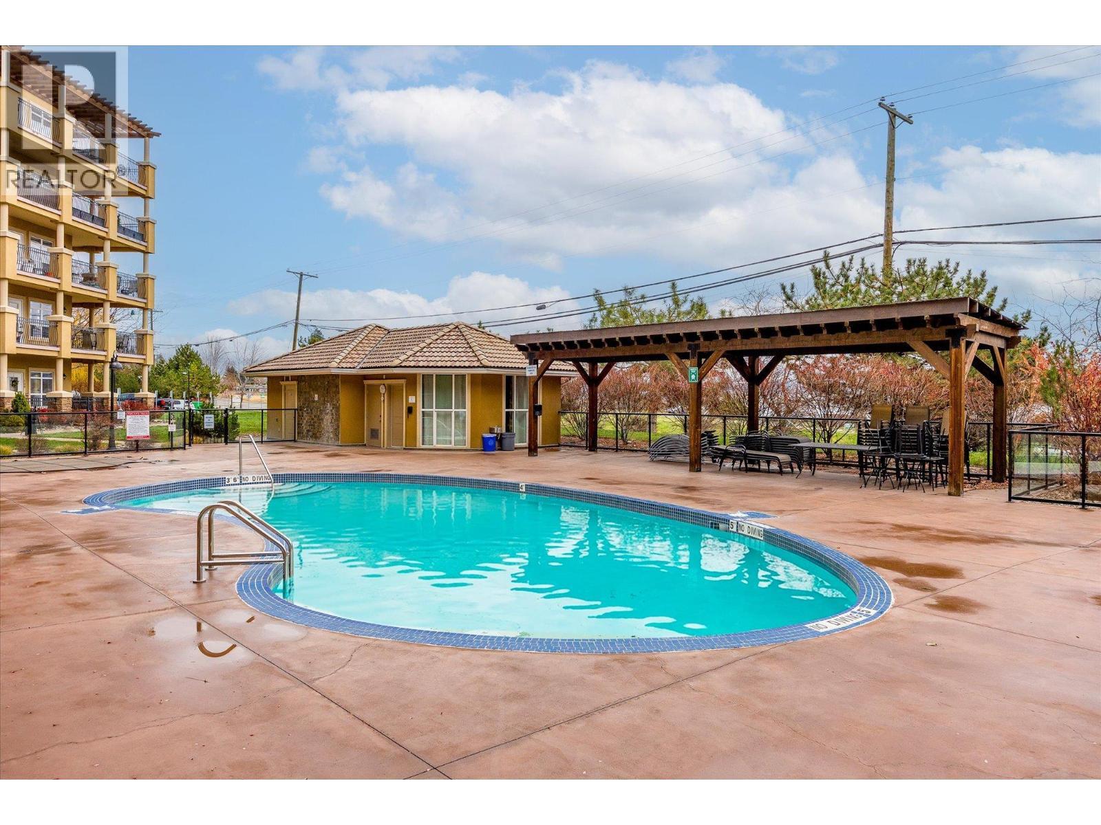 2070 Boucherie Road Unit# 403, Westbank, BC - Outdoor With In Ground Pool