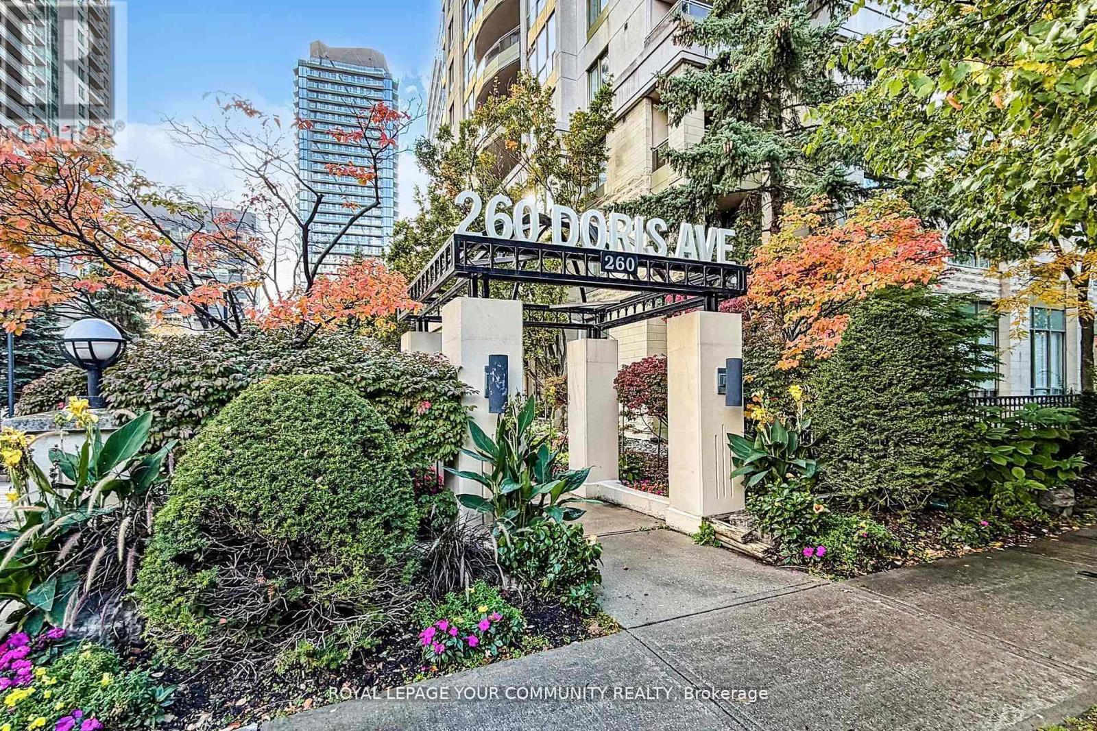 1201 - 260 Doris Avenue, Toronto, ON - Outdoor