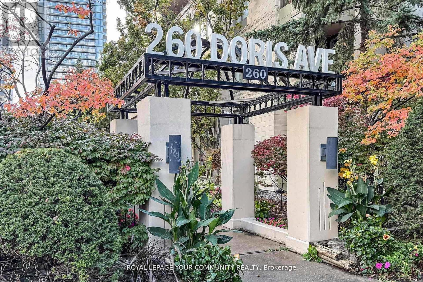 1201 - 260 Doris Avenue, Toronto, ON - Outdoor