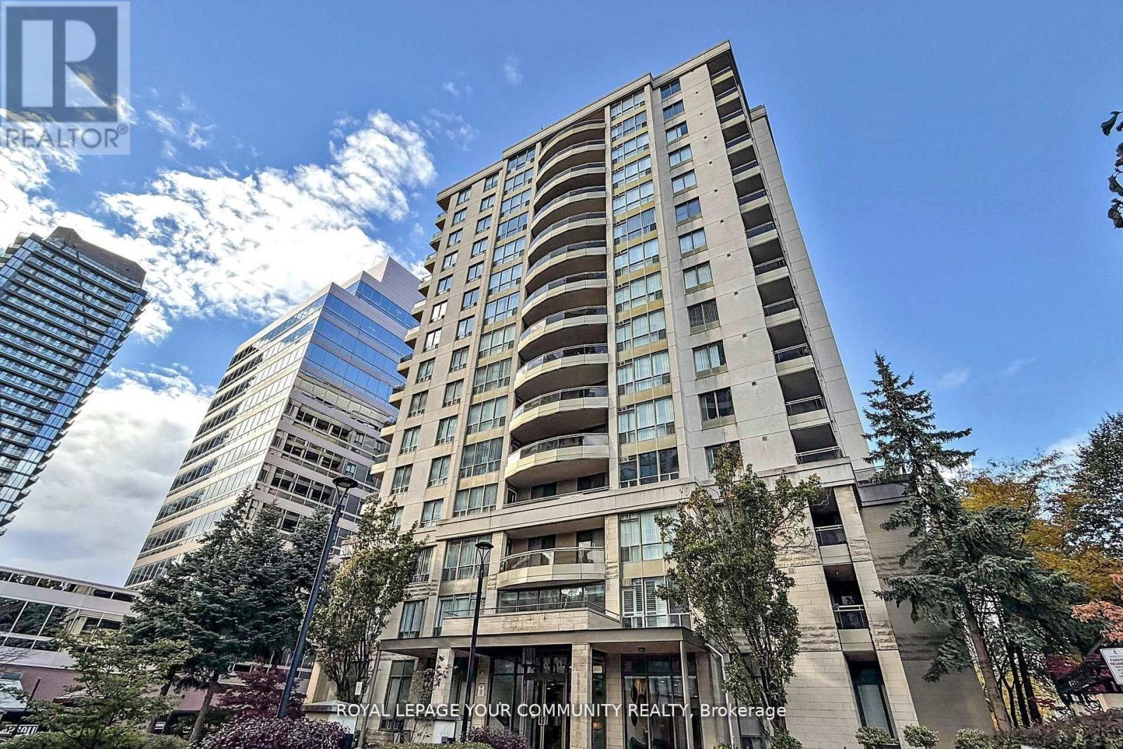 1201 - 260 Doris Avenue, Toronto, ON - Outdoor With Facade