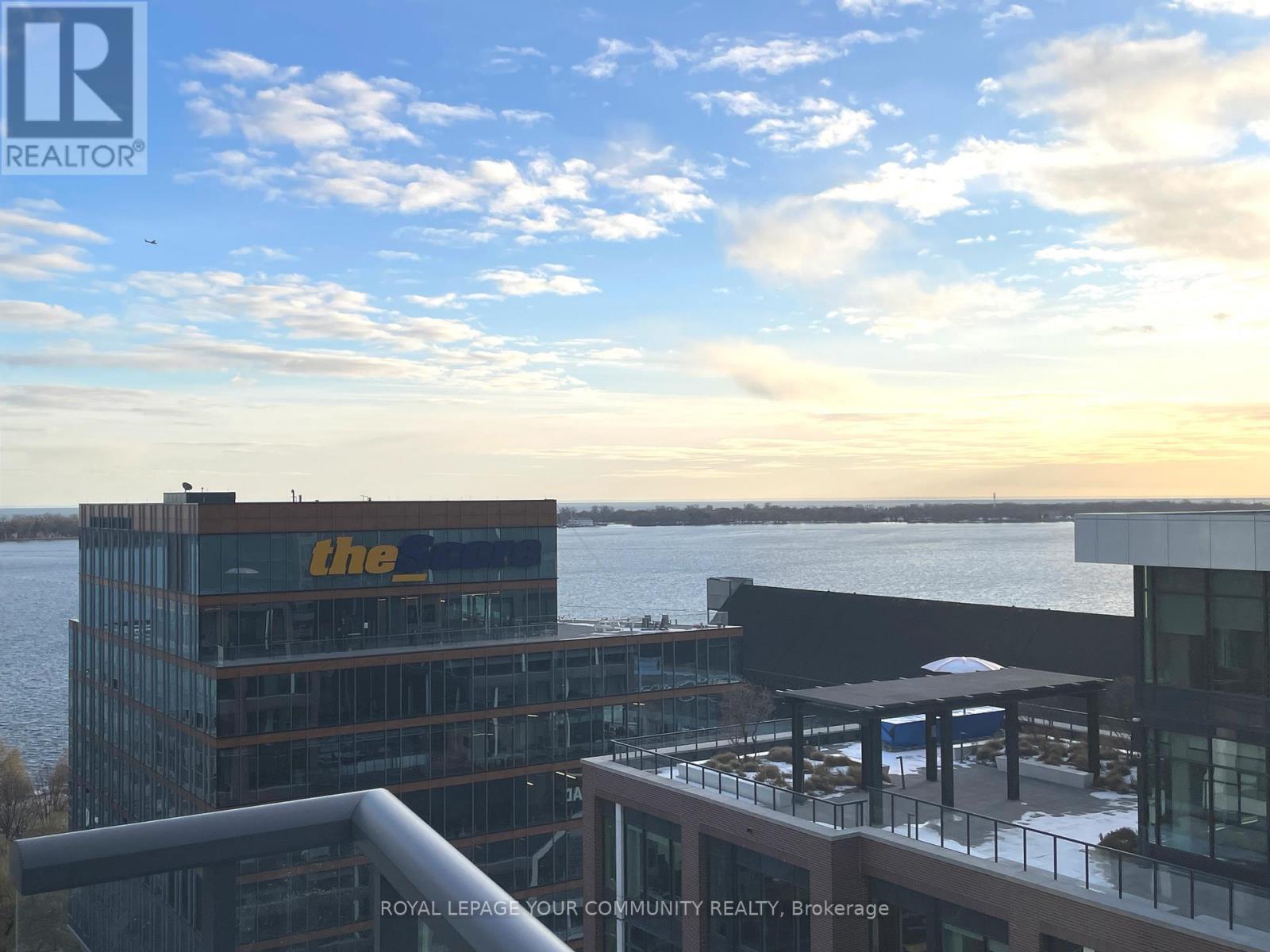 1517 - 15 Richardson Street, Toronto, ON - Outdoor With Body Of Water With Balcony With View