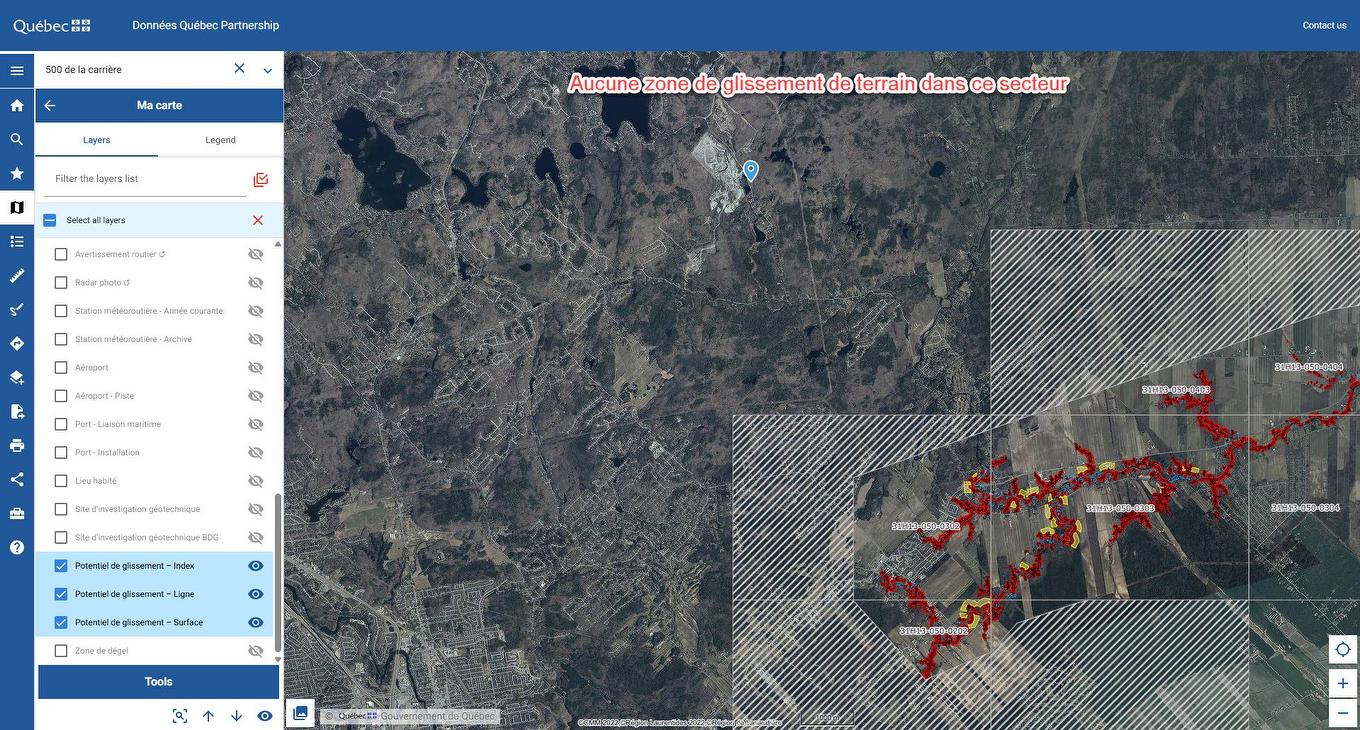 Vue d'ensemble - 500 Ch. De La Carrière, Saint-Hippolyte, QC -