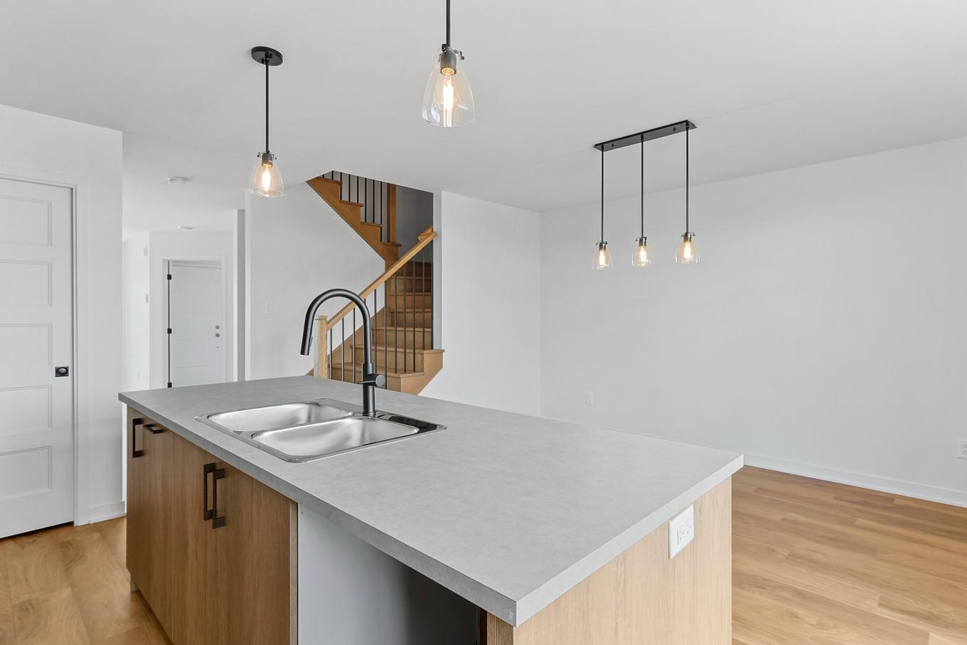 Kitchen - 55 Rue Des Pêcheurs, Saint-Louis-De-Gonzague, QC - Indoor Photo Showing Kitchen With Double Sink