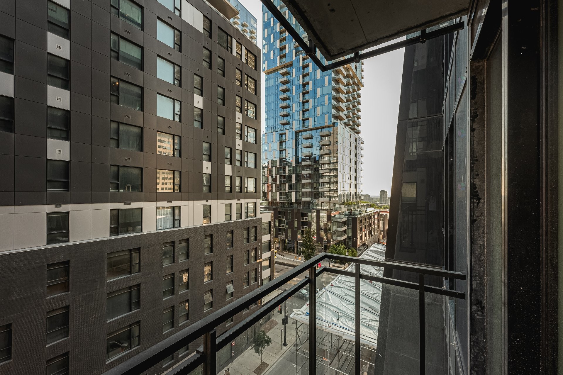 Balcon - 801-1160 Rue Mackay, Montréal (Ville-Marie), QC -