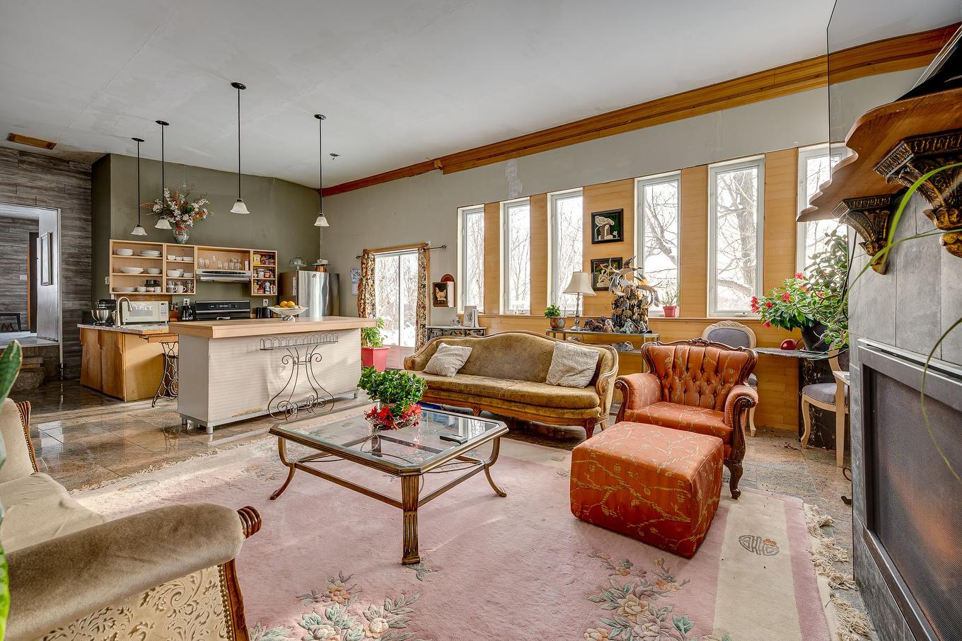 Living room - 4257 Rue Du Haut-Bois, Morin-Heights, QC - Indoor Photo Showing Living Room