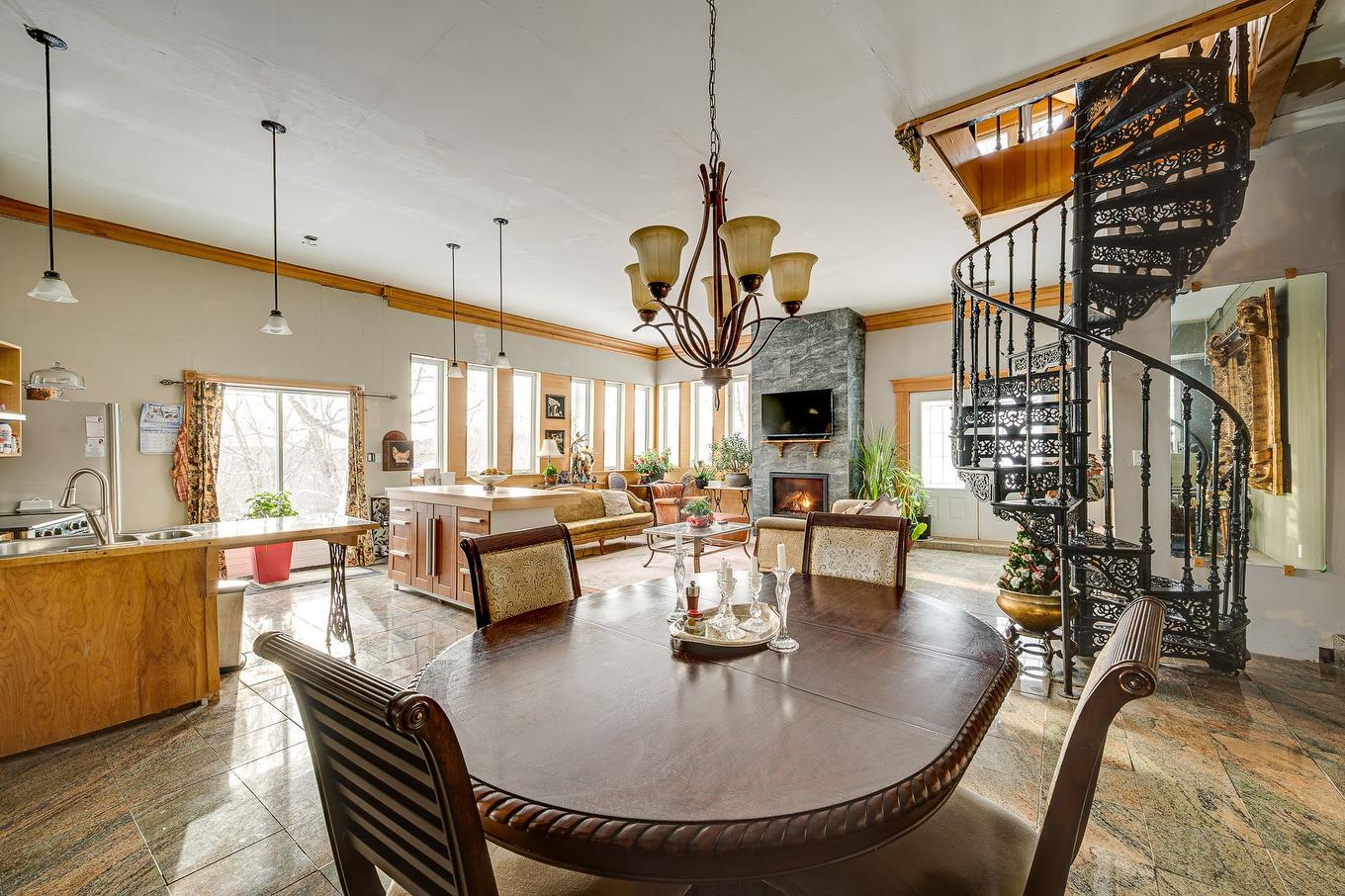 Dining room - 4257 Rue Du Haut-Bois, Morin-Heights, QC - Indoor Photo Showing Dining Room