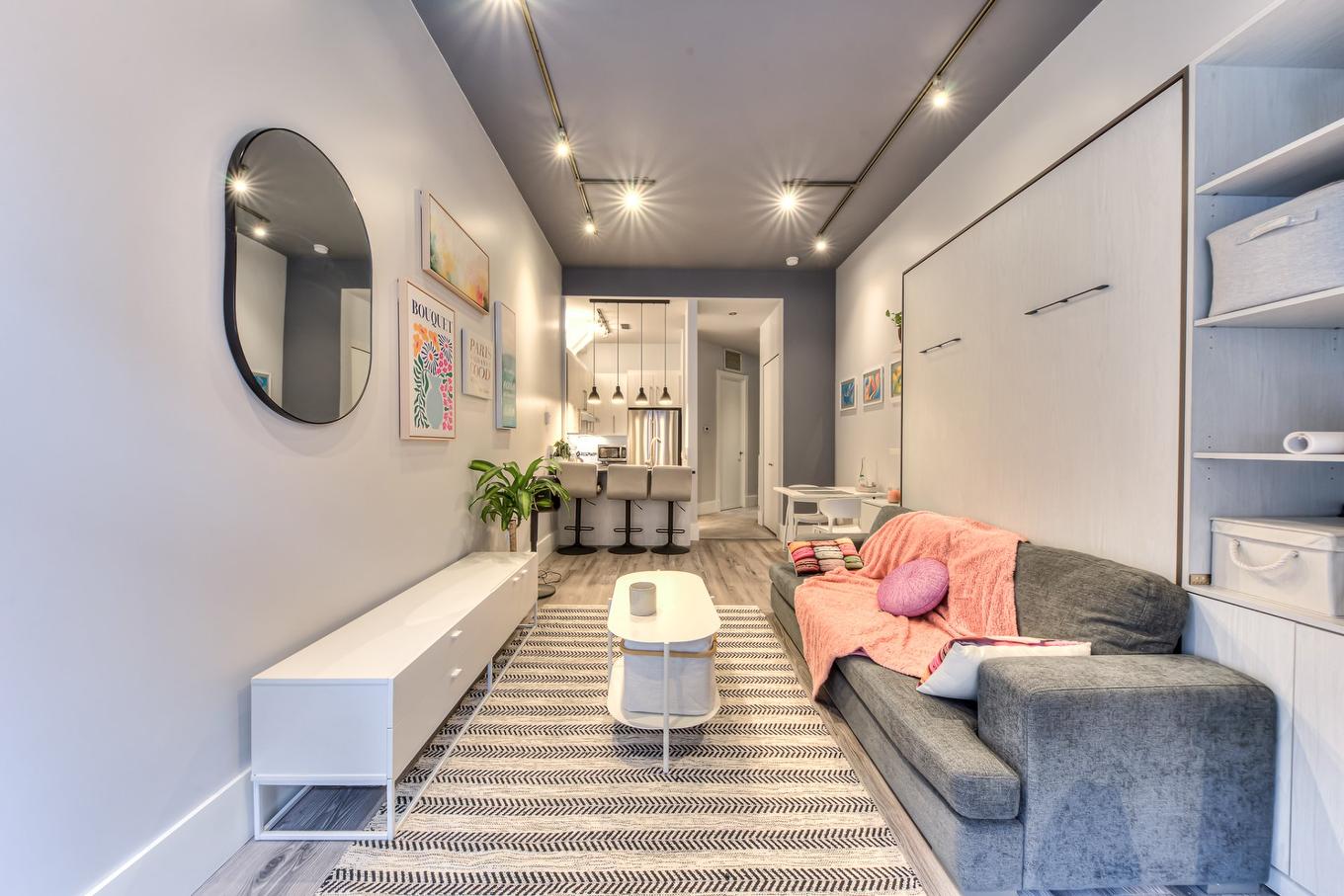 Living room - 200-5099 Rue Jeanne-Mance, Montréal (Le Plateau-Mont-Royal), QC - Indoor