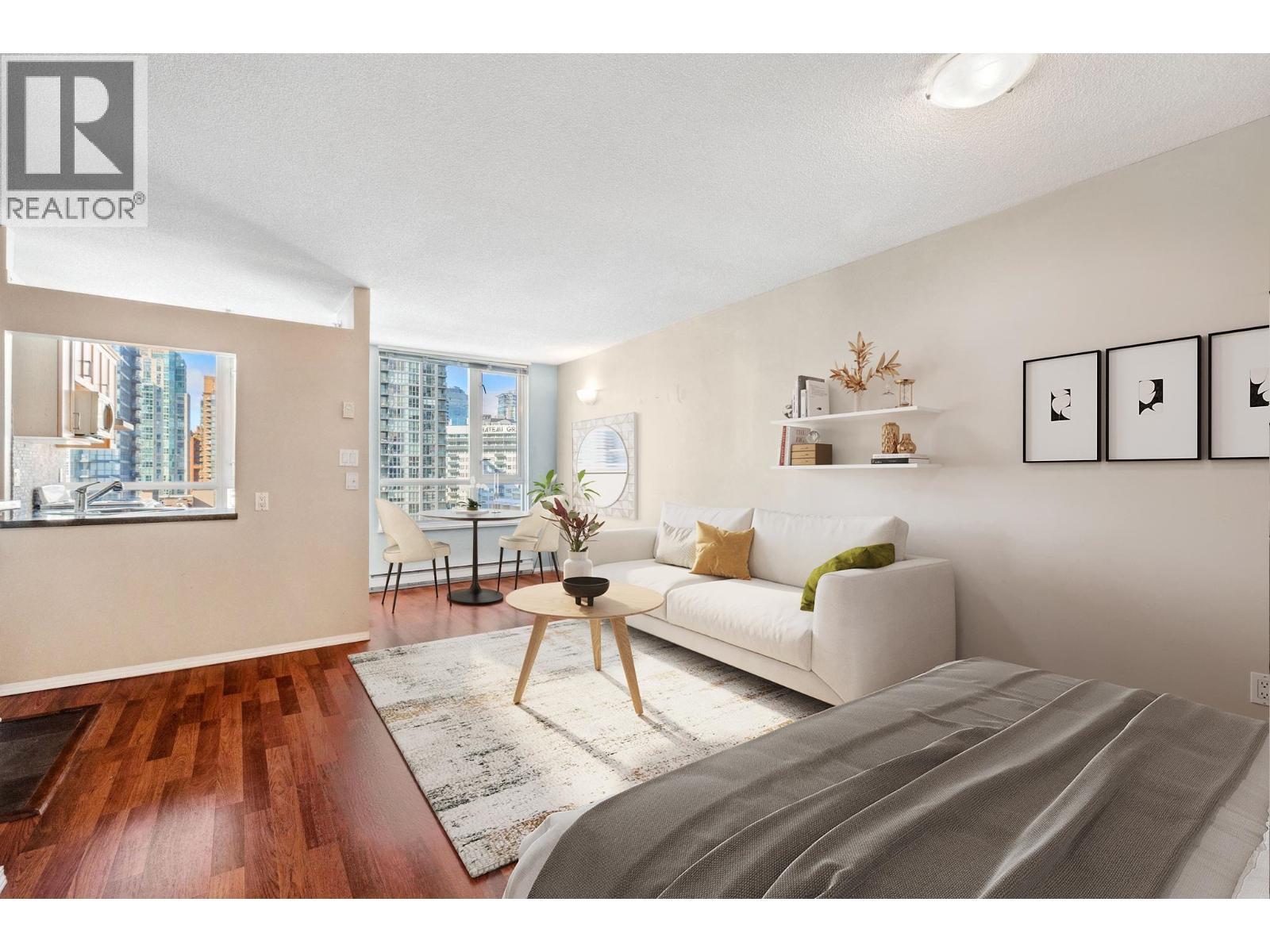 1202 1188 Richards Street, Vancouver, BC - Indoor Photo Showing Living Room