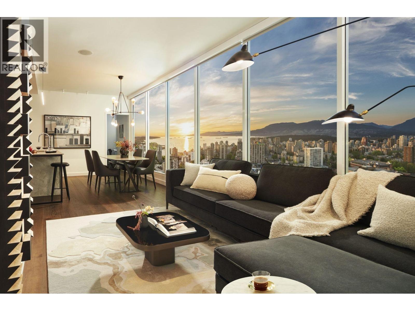 3403 1277 Hornby Street, Vancouver, BC - Indoor Photo Showing Living Room