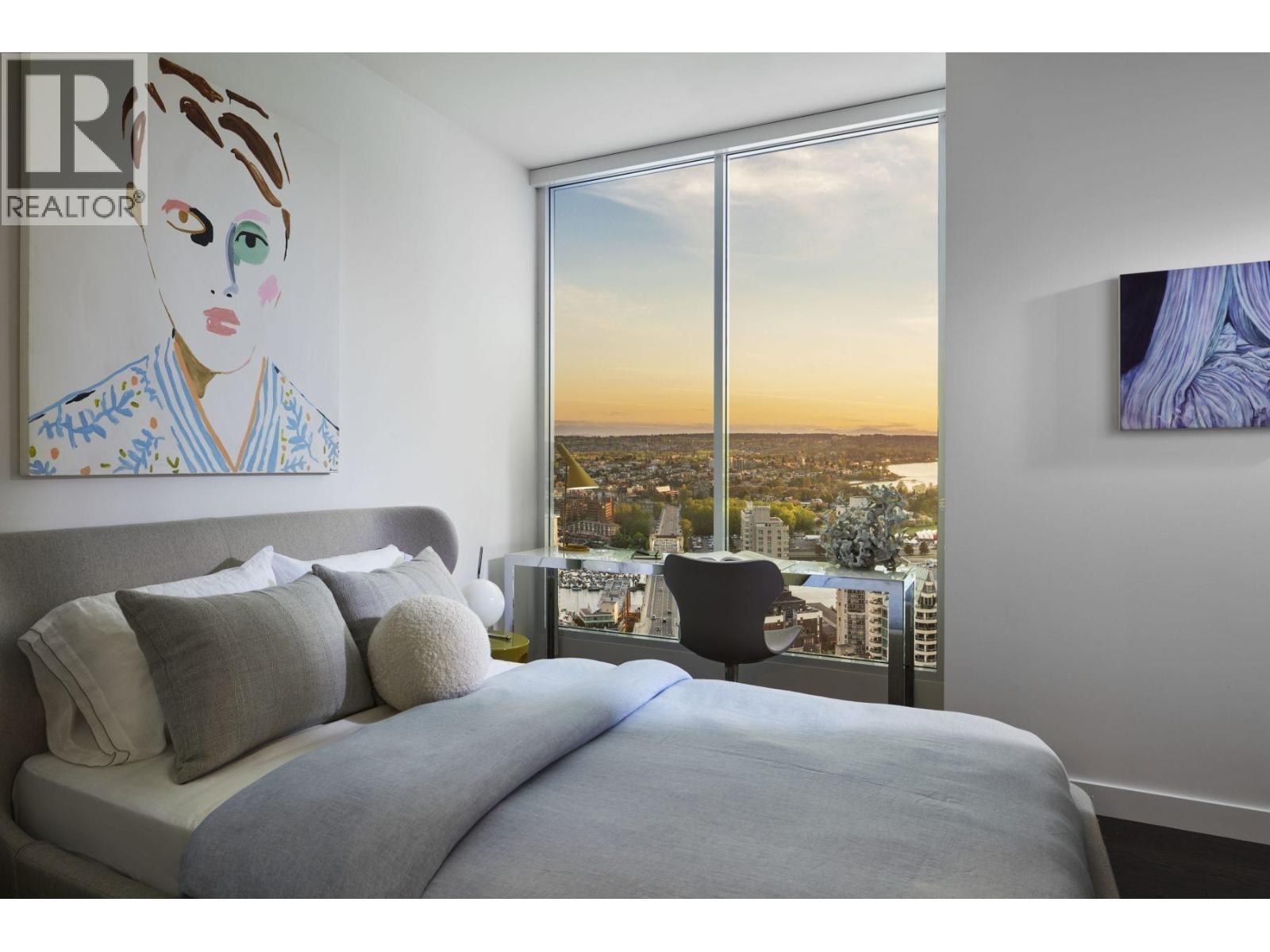3403 1277 Hornby Street, Vancouver, BC - Indoor Photo Showing Bedroom