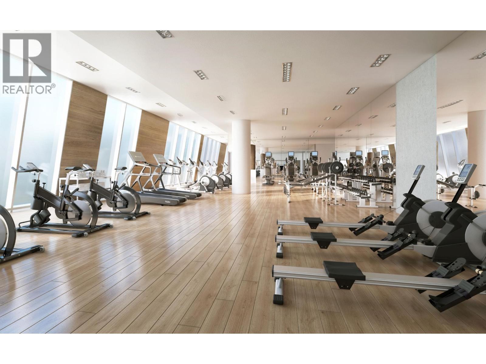 3403 1277 Hornby Street, Vancouver, BC - Indoor Photo Showing Gym Room
