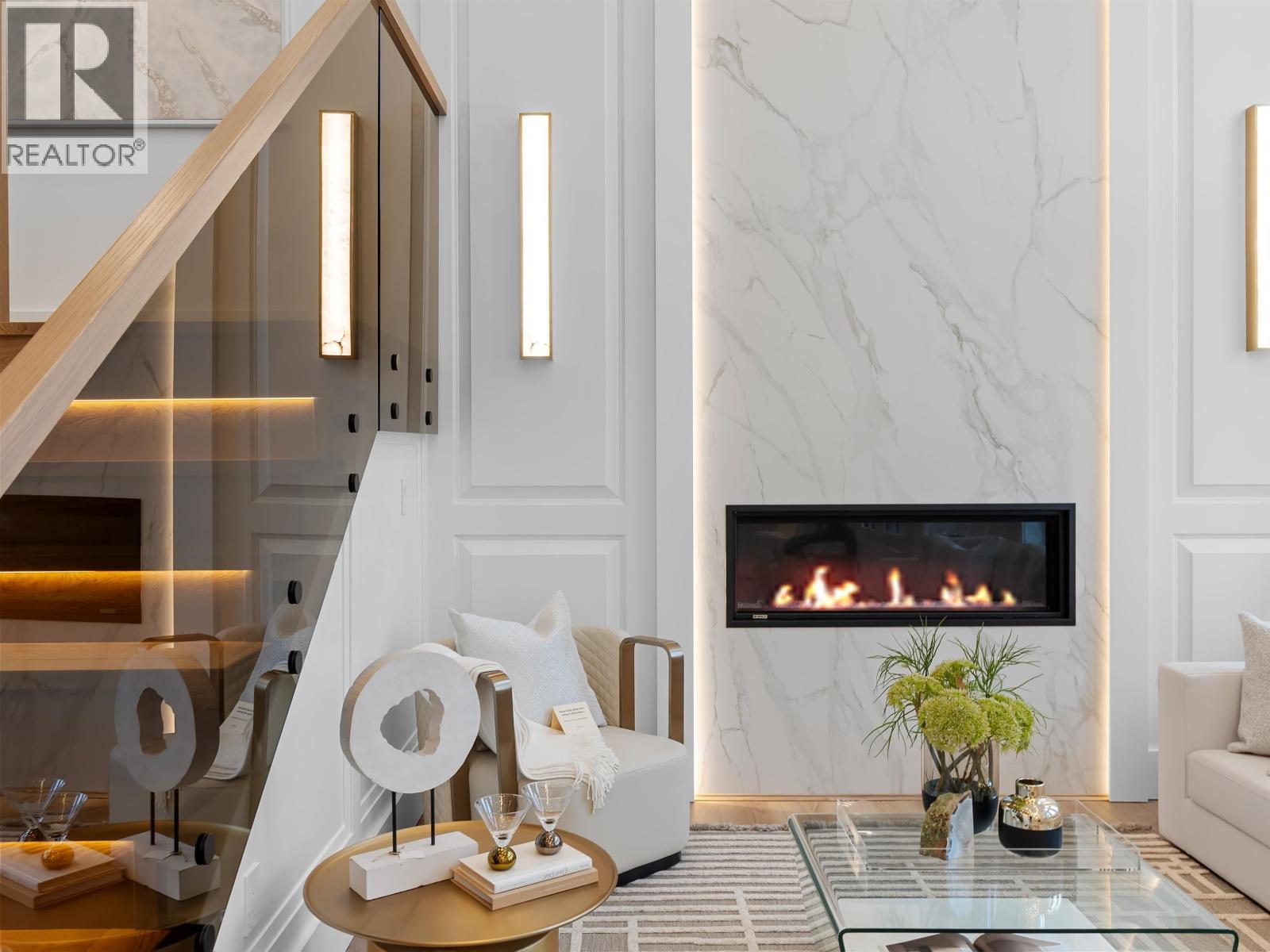 3428 Trumond Avenue, Richmond, BC - Indoor With Fireplace