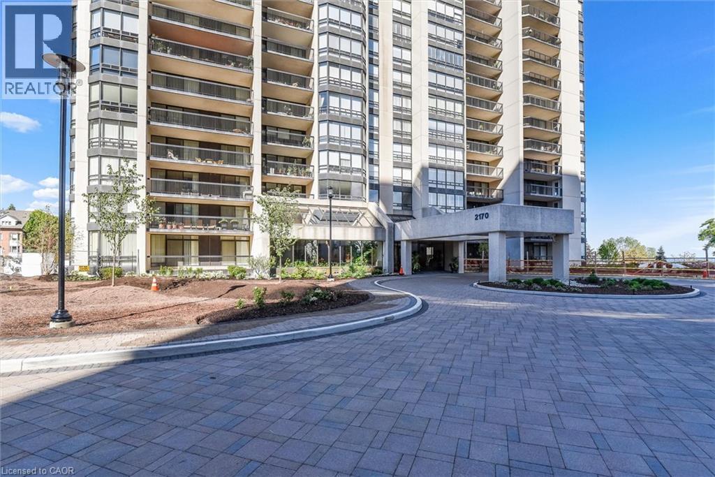 View of apartment building / complex - 2170 Marine Drive Unit# 1808, Oakville, ON