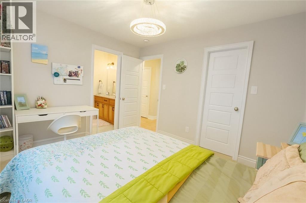 Bedroom with light carpet and a closet - 195 Water Street, St. Jacobs, ON - Indoor Photo Showing Bedroom