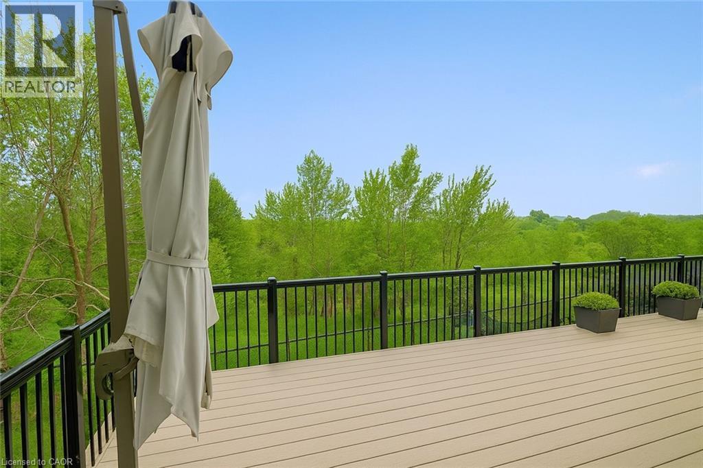 Deck with a view of trees - 195 Water Street, St. Jacobs, ON - Outdoor