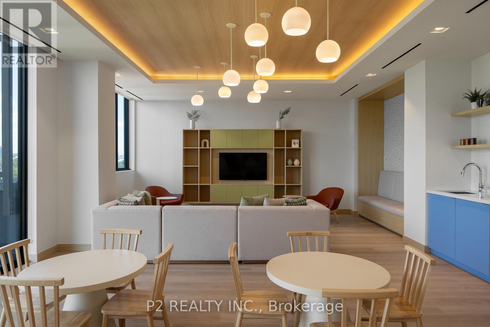 2805 - 36 Zorra Street, Toronto, ON - Indoor Photo Showing Dining Room