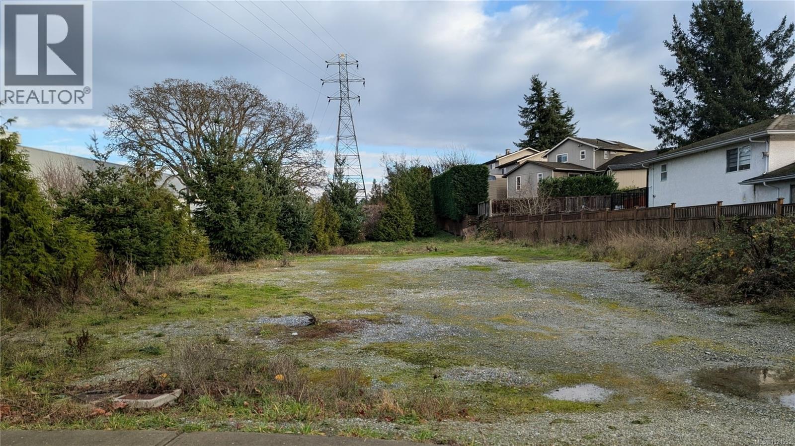 View of lot - 4225 Douglas St, Saanich, BC